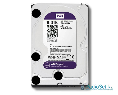 Жесткий диск 8TB WD Purple WD80PURX